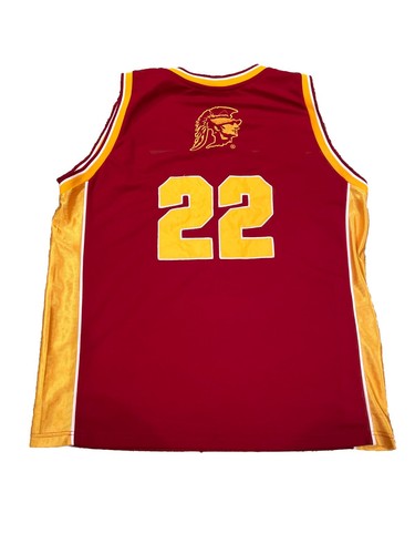 Colosseum Athletics USC Jersey Mens XL Red Yellow Basketball Sleeveless Tank - Picture 2 of 7