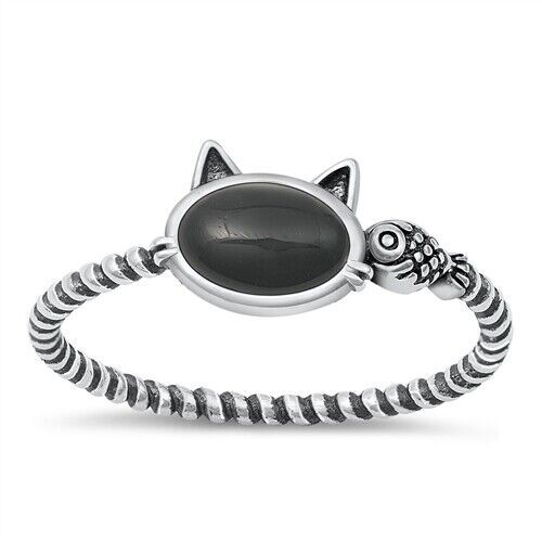 agate silver ring 7号 Silver Green Banded Agate Ring is One