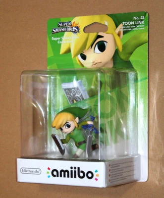Amiibo Super Smash Bros Nintendo Wii U Nr 22 TOON LINK The Legend of Zelda  - Bild 1 von 4