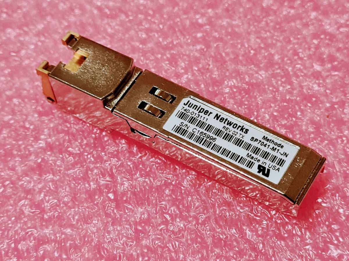EX SFP 1GE T IO | Juniper | GE BASE T SFP RJ45 UTP - Foto 8
