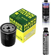 Mann Oil Filter W 713/18 + Liqui Moly Wax Tec 3721 + Engine Wash 2427