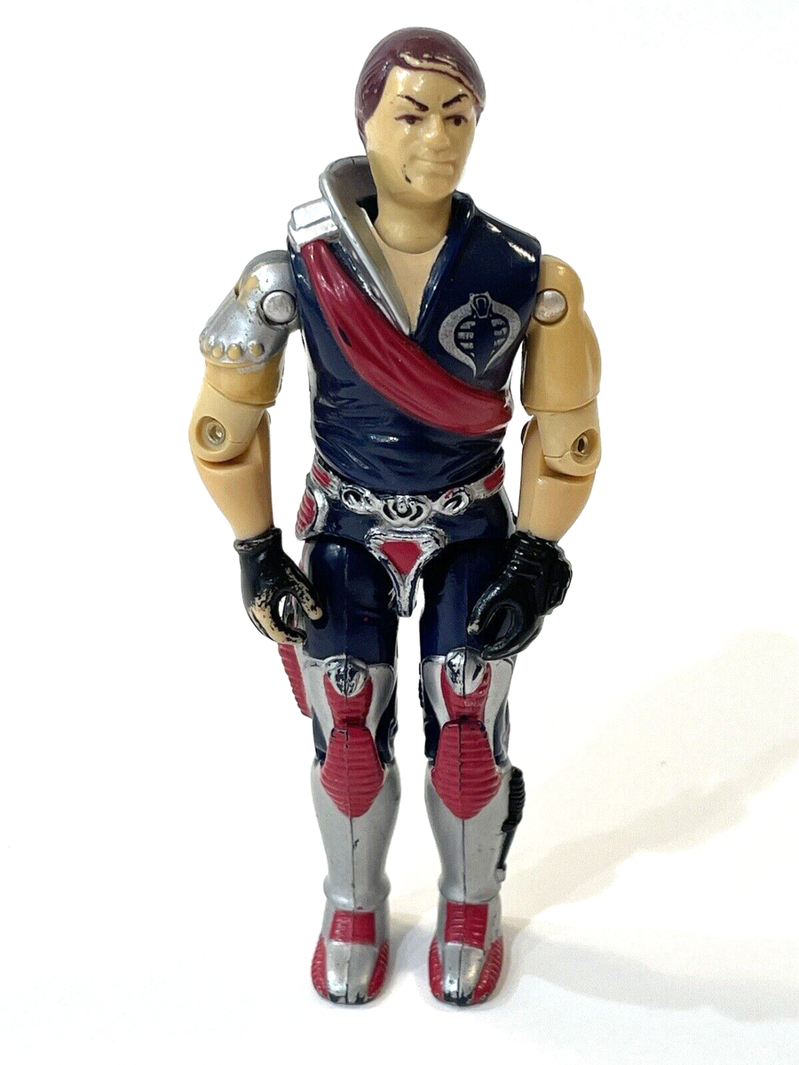 GI Joe Vintage 1985 Tomax Cobra Crimson Guard Commander Action
