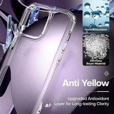 For iPhone 15 14 13 12 11 Pro Max Mini Soft Silicone Clear Cover Shockproof Case