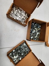 Vintage 80s Handy Button Dura Snap Upholstery Buttons Approximately 1000 Each