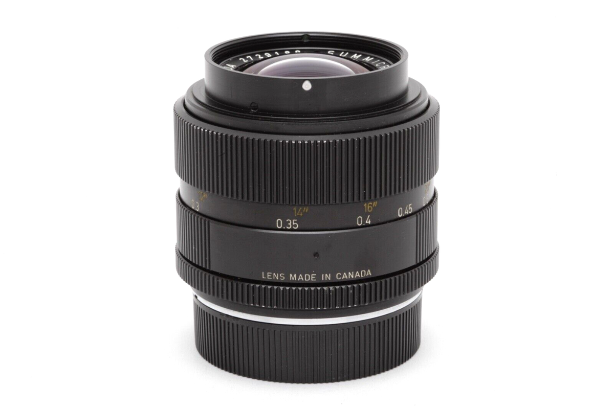Leica 35mm f2 Summicron-R 2 CAM R-Mount Lens (Canada) #43915 | eBay