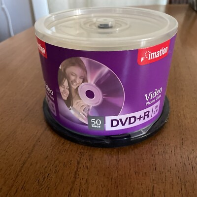 Imation 50 Discs DVD-R 16x 2hr - New