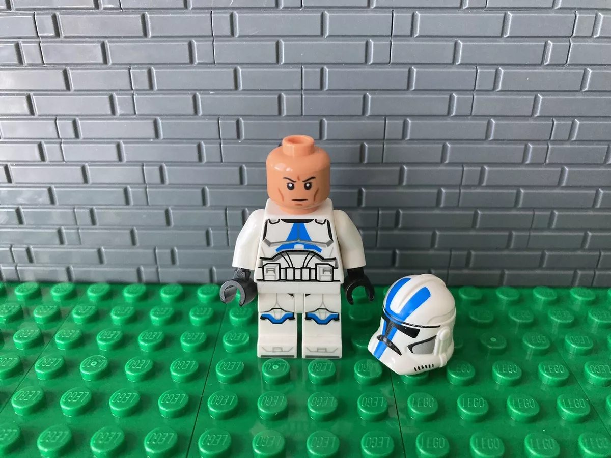 Lego Star Wars 501st Clone Trooper Minifigure 2020 Version No Holes On Helmet