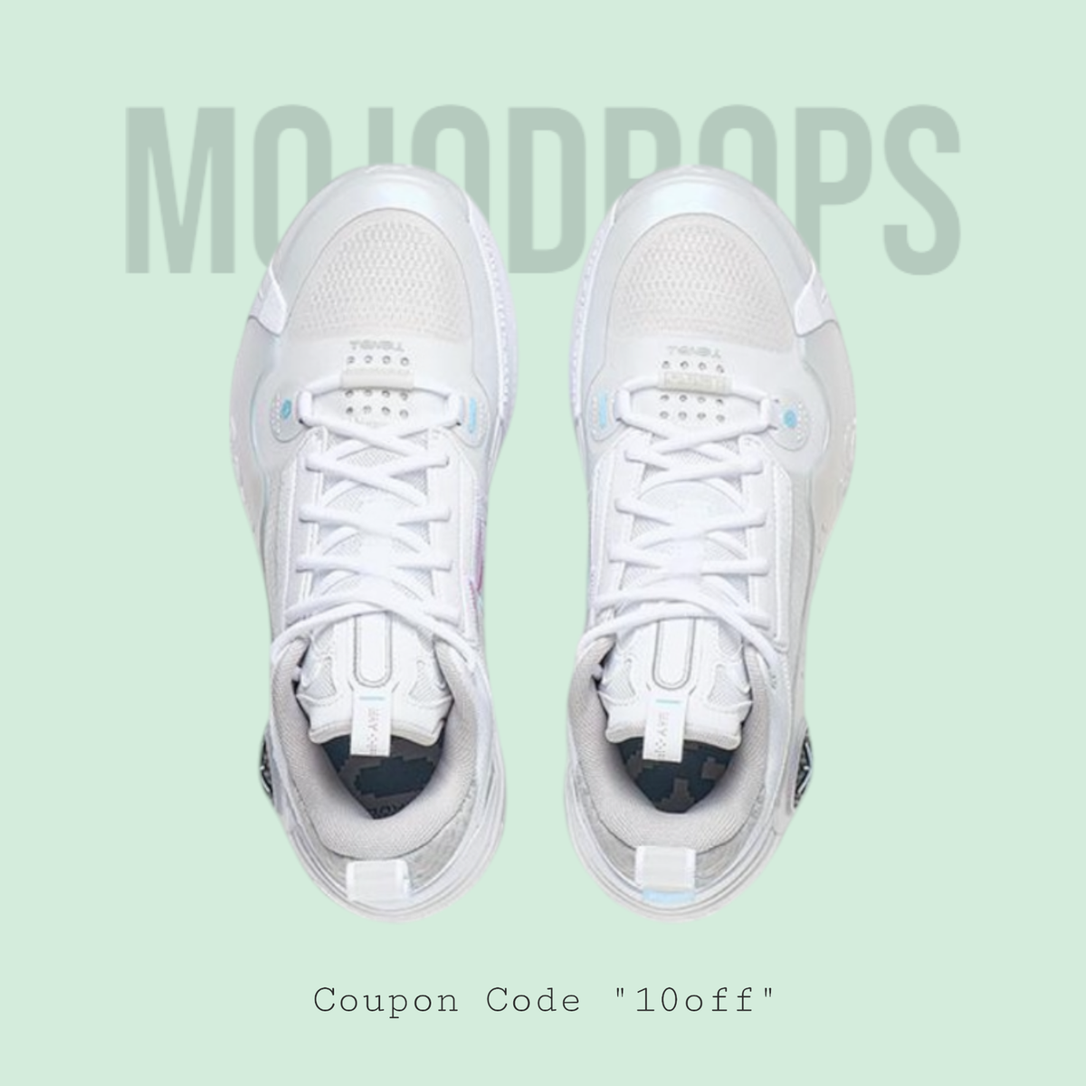 Li-Ning Way of Wade 10 Low White Hot ABAS083-1 | eBay