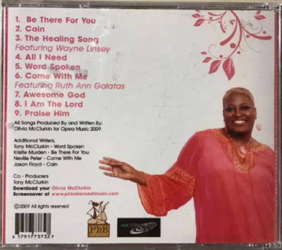 Olivia McClurkin - The Healing Song Gospel CD, *Brand New* Factory