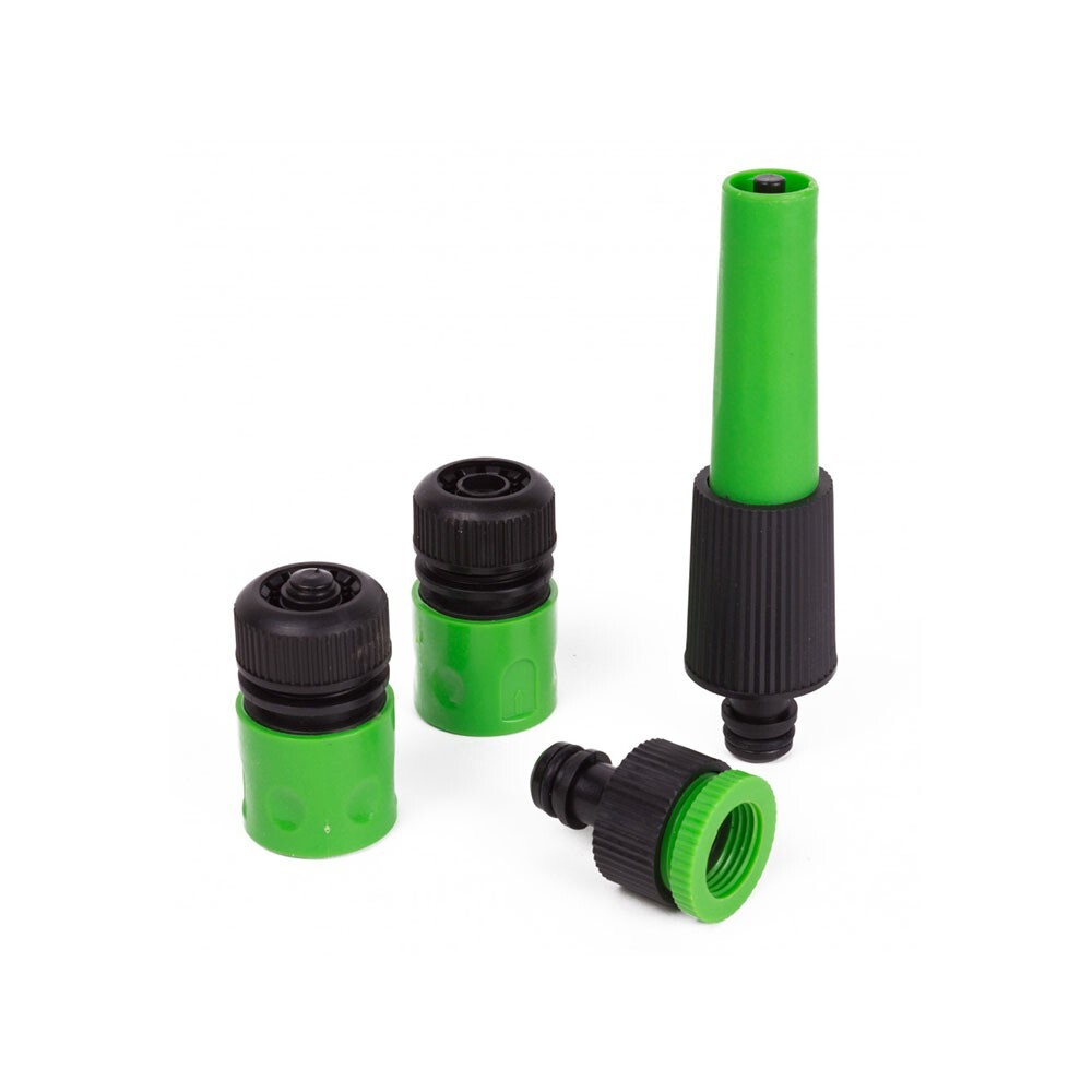 Kit De 4 Empalmes De Manguera de Riego Universal 1/2