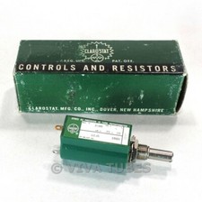 NOS NIB Clarostat Precision 10 Turn Potentiometer 100000 100K ohm