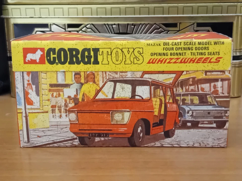 Corgi Toys N°283: Osi "Daf-City" Car. Con Scatolina. Perfetto Stato!@ - Immagine 4 di 4