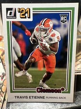 Travis Etienne Jr. RC 2021 Chronicles Draft Picks DONRUSS PINK Rookie Card #42