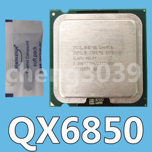 Intel Core 2 Extreme QX6850 3 GHz 1333 MHz 8MB LGA775 CPU-Processor - Afbeelding 1 van 1