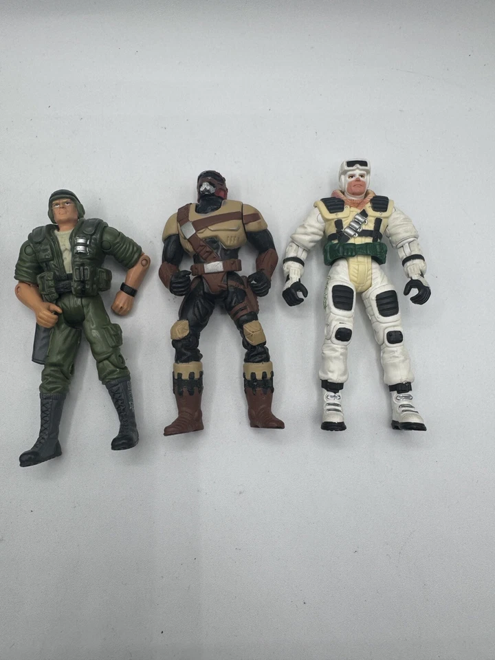 G.I. 2001 Figuras de acción Joe Frostbite + DUKE solo juguetes Hasbro de colección ARAH Foto 4 de 4