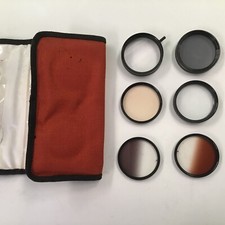 Vivitar Photographic Filters, 52mm, Set of Six
