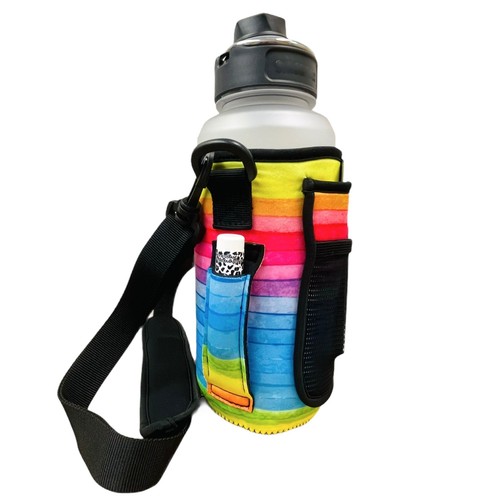 Rainbow 30-40oz Tumbler Handler™ With Carrying Strap - 第 5/5 張圖片