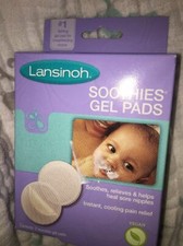 Breastfeeding Nipple Gel Pad Pain Reliever Sore Healer Soothing Kit SetNEW