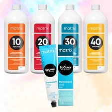 MATRIX SoColor Pre-Bonded ULTRA BLONDE Permanent Hair Color (Choose Yours)