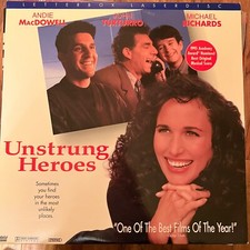 Unstrung Heroes - Letterbox - Laserdisc buy 6 for Free Shipping