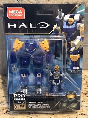 Mega Construx HALO SKYFIRE EXOSUIT PLUS BONUS OSIRIS OR BLUE TEAM Figure GLB73