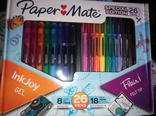 Paper Mate 26ct InkJoy GEL and Flair Felt Tip Pens - Multi for  
