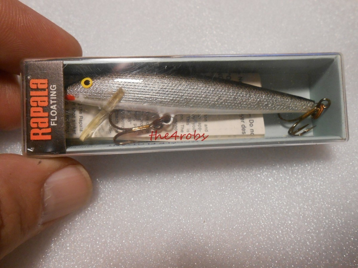 Leurre Rapala Flottant Vintage - 9cm - Orange - Neuf Dans Sa Boîte