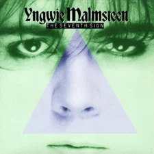 YNGWIE MALMSTEEN cd THE SEVENTH SIGN (CD, 1994, CMC International Records)