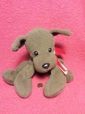 8" FLOPPY BROWN PUPPY DOG plush stuffed