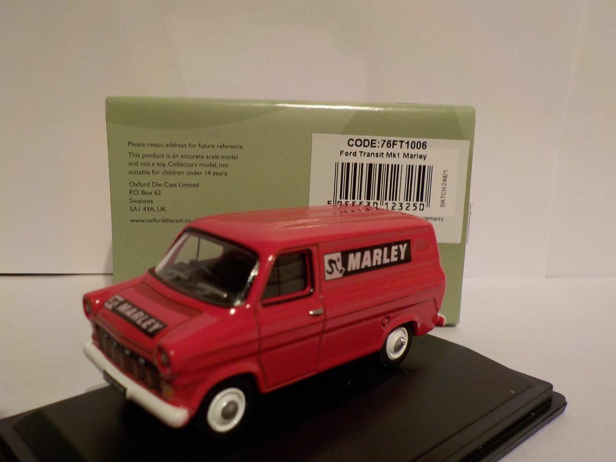 Ford Transit, MK1, Marley, Oxford Diecast 1/76 New Dublo, Railway Scale