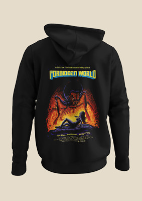 Forbidden World - Movie Poster inspiriert Unisex schwarz Hoodie