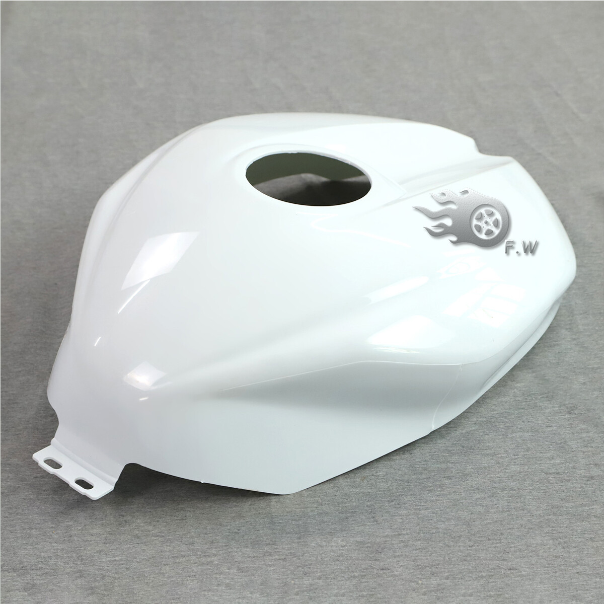 Unpainted White ABS Injection Gas Tank Cover For Yamaha YZF R6 2008-2016 Fairing