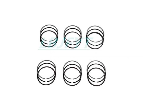 6x Piston Rings Set Φ96mm STD Mahle For Porsche Boxster Cayman 3.4L M97 S 987 - Picture 2 of 5