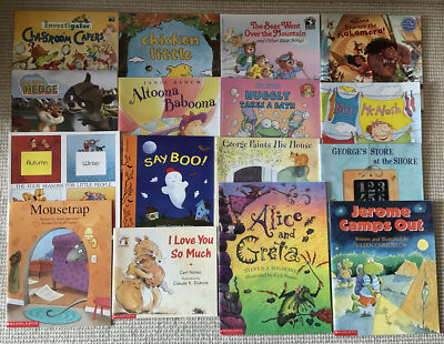 Random Lot 16 Paperback Floppy Kids Children's Scholastic Easy Reader Books