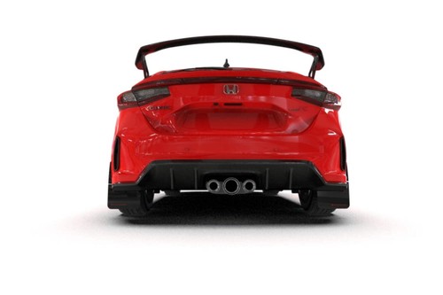 Rally Armor 2023+ Honda Civic Type R Red Mud Flap Black Logo - Picture 3 of 3