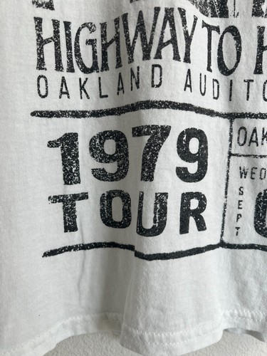 ACDC Highway to Hell USA Tour 1979 Men's Unisex T Shirt Vintage Look, 2023-Small - Picture 6 of 11