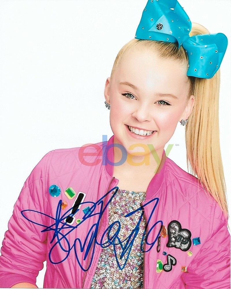 JOJO SIWA AUTOGRAPHED SIGNED DANCE MOMS NICKELODEON STAR JOJO SIWA AUTOGRAPHED SIGNED DANCE MOMS NICKELODEON STAR