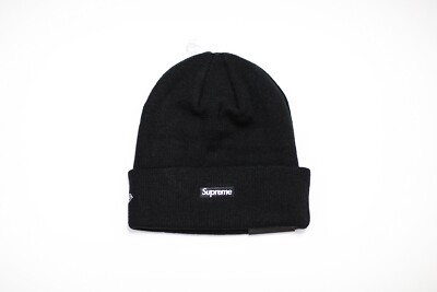 帽子 Supreme Snow Beanie Black Supreme Black S Snow Beanie FW20 | eBay