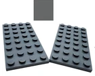 LEGO ® 2x plate 4x8 dark grey 3035 dark stone grey 4211061 Star Wars moc