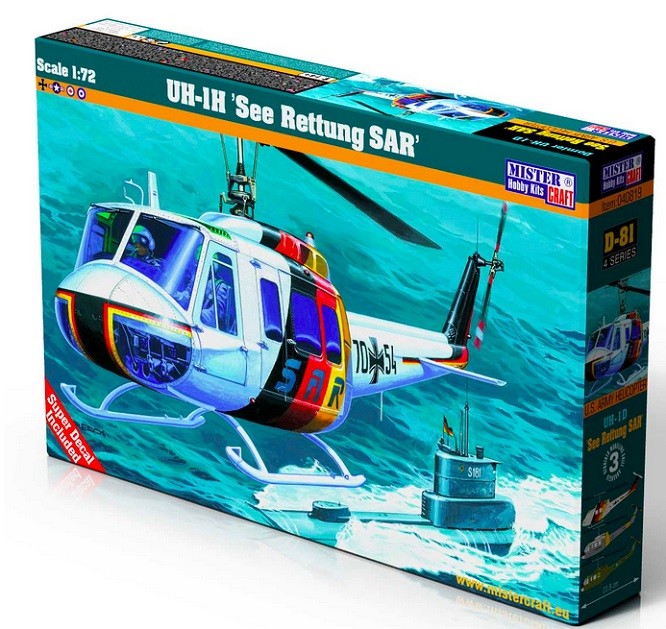 Mistercraft D-81 - 1:72 UH-1H Sea Rescue SAR - New