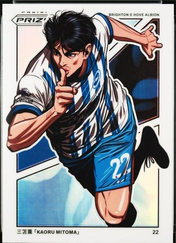 2024-25 Panini Prizm Premier League Kaoru Mitoma Manga #10 PSA 10 GEM MINT