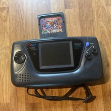 Sega Game Gear Console & Streets Of Rage Game Working & Fully Recapped Inc Sound