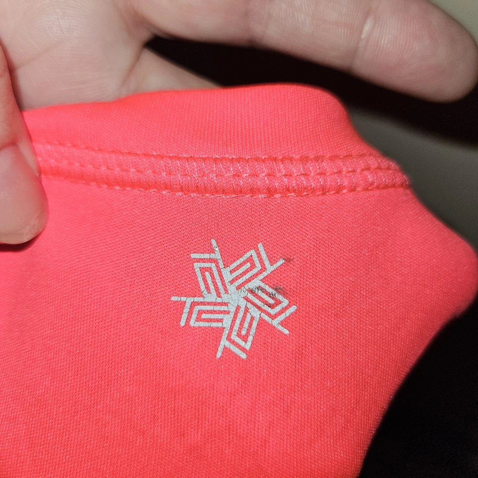 Tek Gear Shirt Womens XL Performance Athletic Active Mesh Panels Workout Gym Top - Image 3 of 4