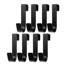 Over Cabinet Hook,8 Pieces Over The Door Drawer Cabinet Hook,Black Cabinet Do...