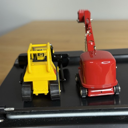 Hallmark Mighty Tonka Bulldozer & Steam Shovel Keepsake Christmas Ornaments Set - Picture 7 of 21