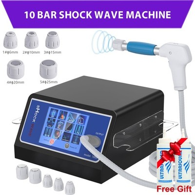 Kalecope 10 Bar Clinic-Grade Pneumatic ED Shockwave Therapy Machine Pain Relief