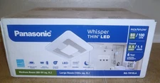 Panasonic WhisperThin DC LED Ceiling / Wall Bathroom Exhaust Fan RG-T810LA