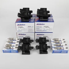 8PCS UF271 Ignition Coil & Spark Plug for Chevy GMC 4.8L 5.3L 6.0L 8.1L