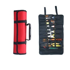 Wrench Roll Up Tool Roll Pouch Bag with 22 Pockets, Big Tote Carrier Organize...