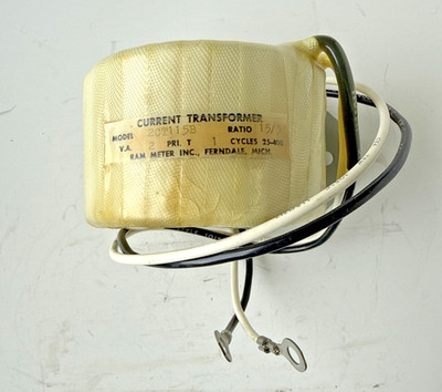 Ram Meter 2CT115B Current Transformer 15:5 Ratio 600V 2VA 25-400Hz